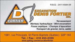 Excavation Denis Fortier